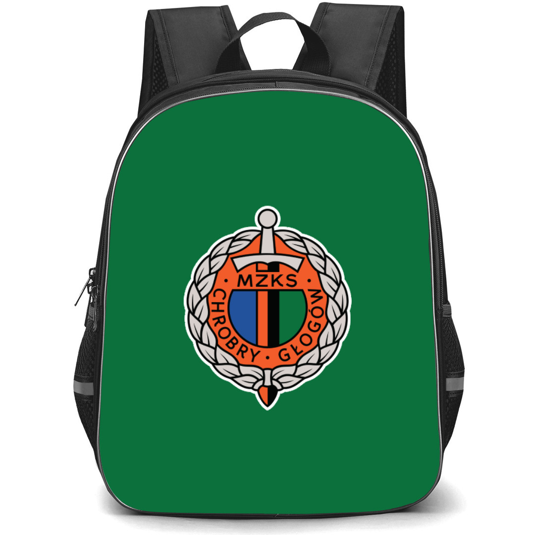 Chrobry Glogow Backpack School Bag StudentPack - Large Logo