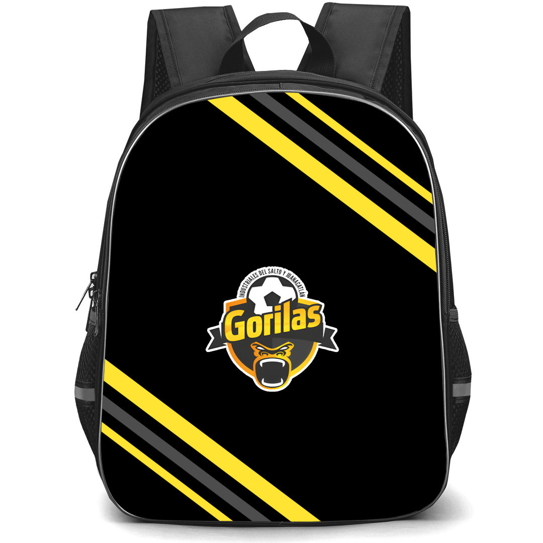 Club Gorilas de Juanacatlan Backpack School Bag StudentPack - Club Gorilas de Juanacatlan Large Logo With Stripe
