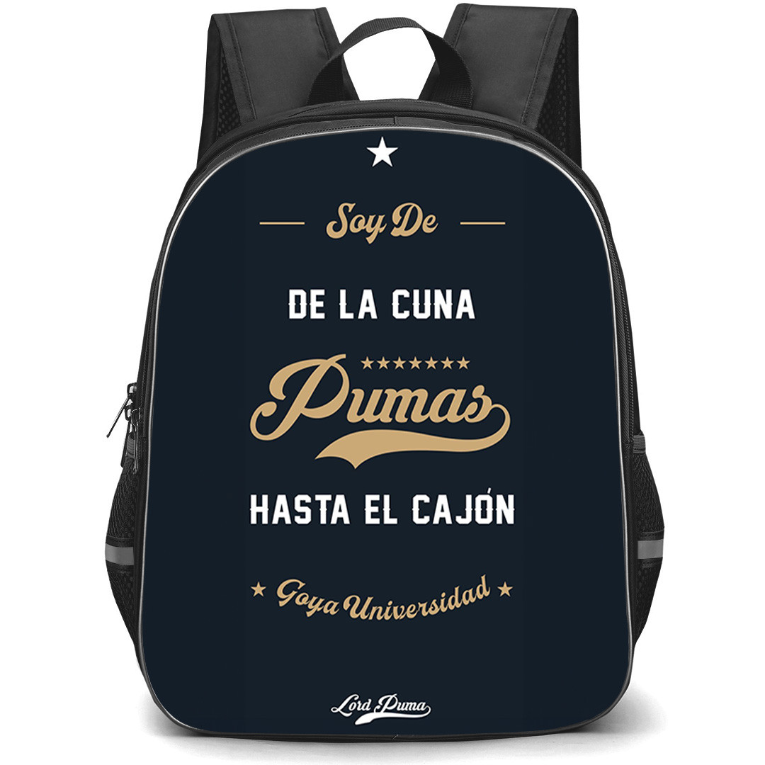Club Universidad Nacional, A.C. Backpack School Bag StudentPack - Club Universidad Nacional, A.C. Text Blue Background