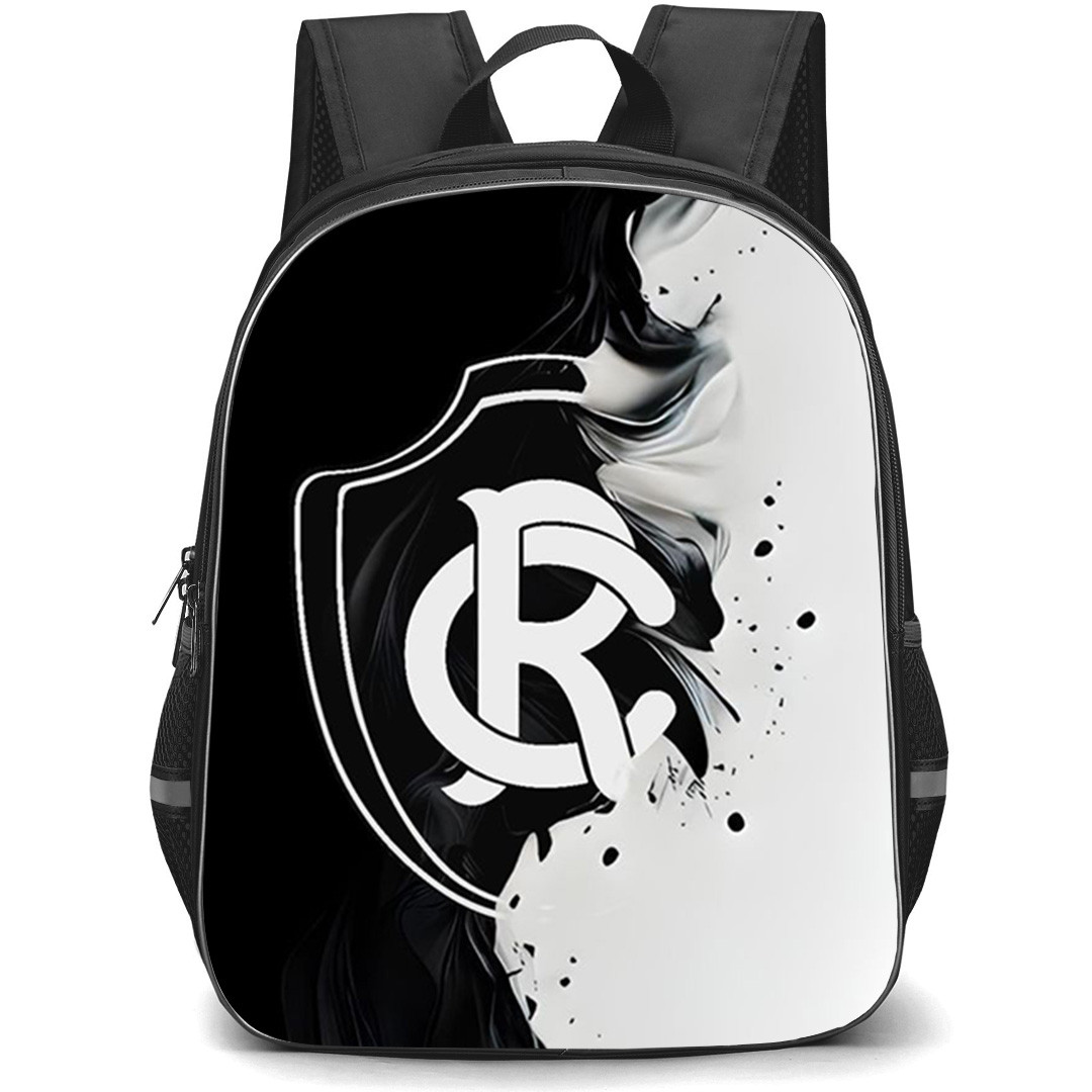 Clube do Remo Backpack School Bag StudentPack - Clube do Remo Logo with Diagonal Ink Flow Effect