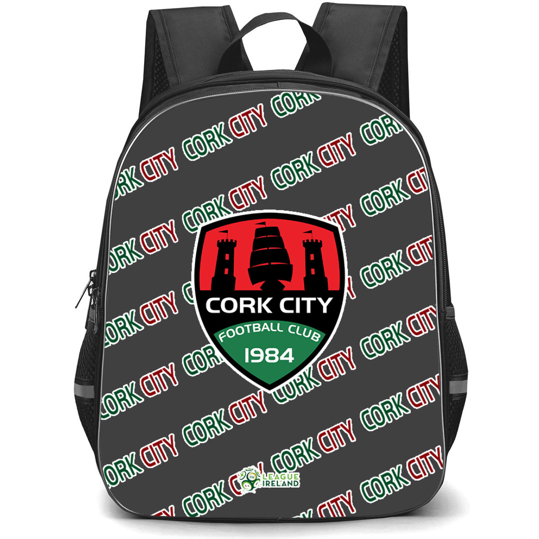 Cork City FC Backpack StudentPack - Cork Football Club Medley Monogram Wordmark