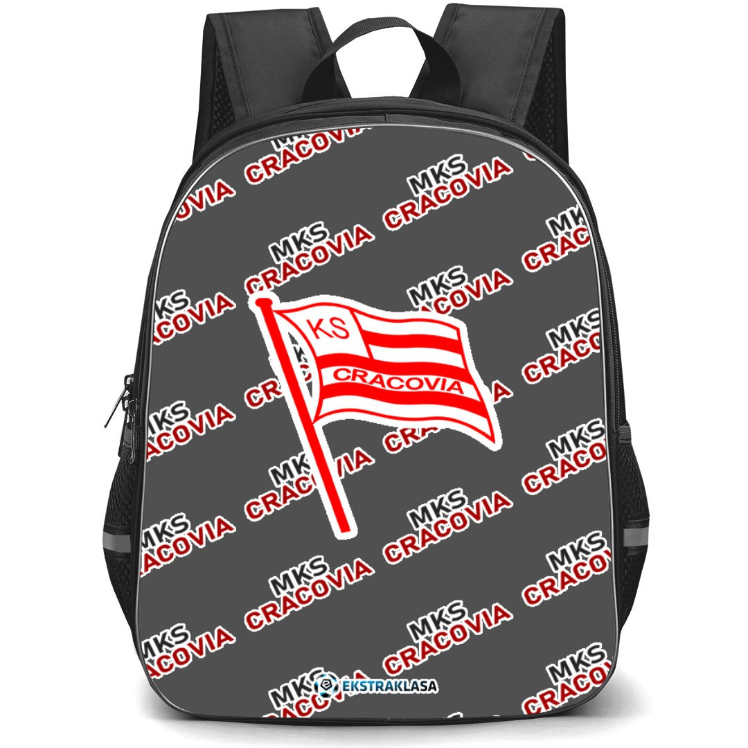 MKS Cracovia Backpack StudentPack - Cracovia Football Club Medley Monogram Wordmark