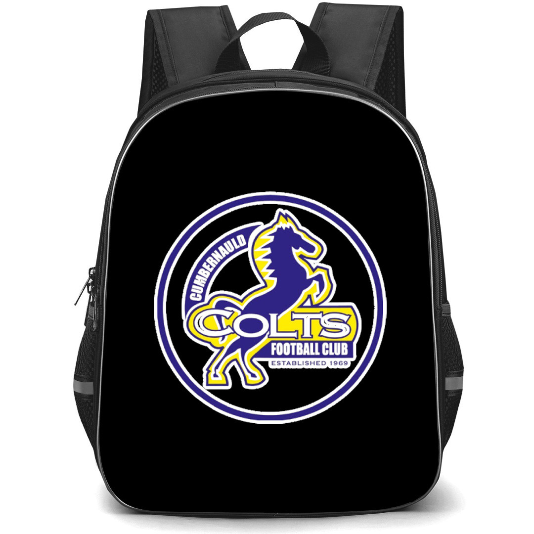 Cumbernauld Colts Backpack School Bag StudentPack - Large Logo Football Club