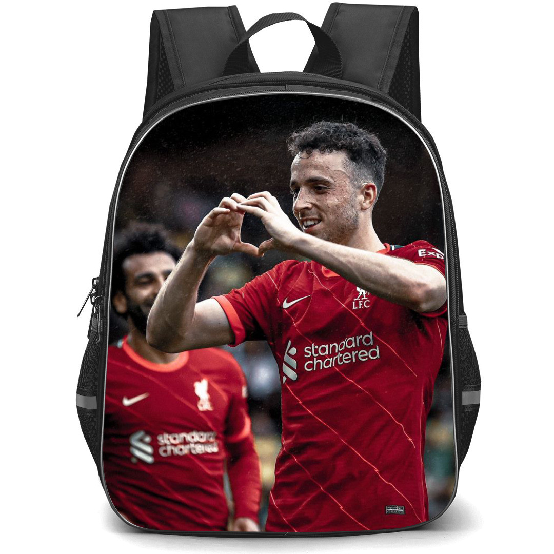 Diogo Jota Backpack StudentPack - Heart Sign Smiling Portrait