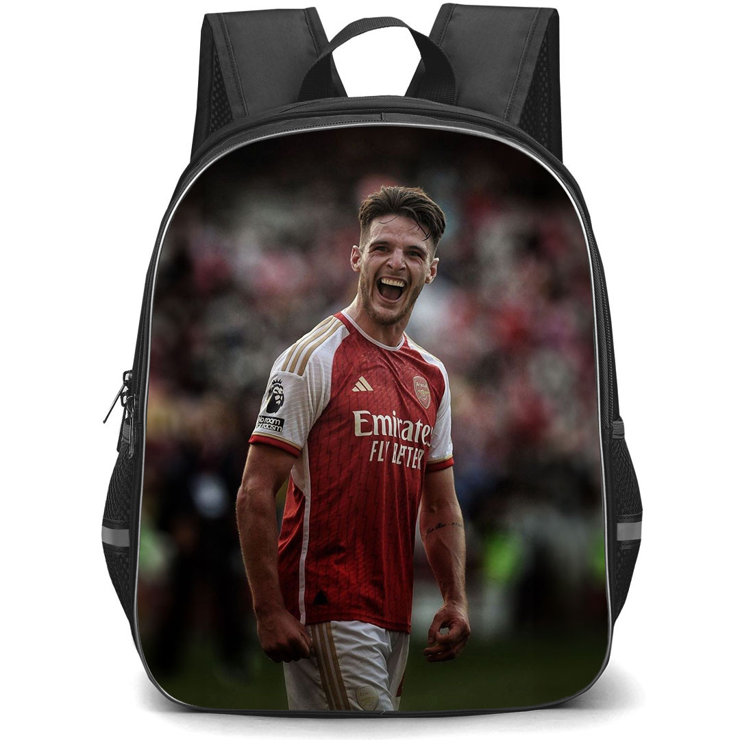 Declan Rice School Backpack StudentPack - Declan Rice Arsenal FC Smiling Portrait Poster