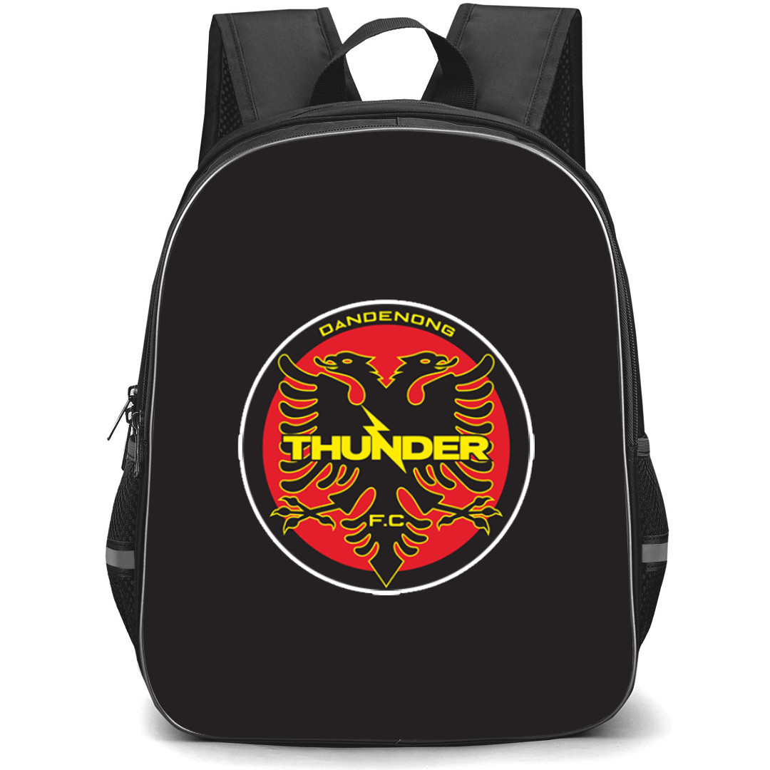 Dandenong Thunder Soccer Club Backpack School Bag StudentPack - Large Logo