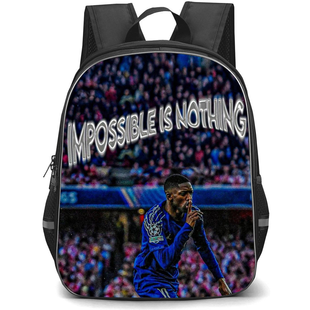 Ousmane Dembele Backpack StudentPack - Ousmane Dembele Impossible is Nothing