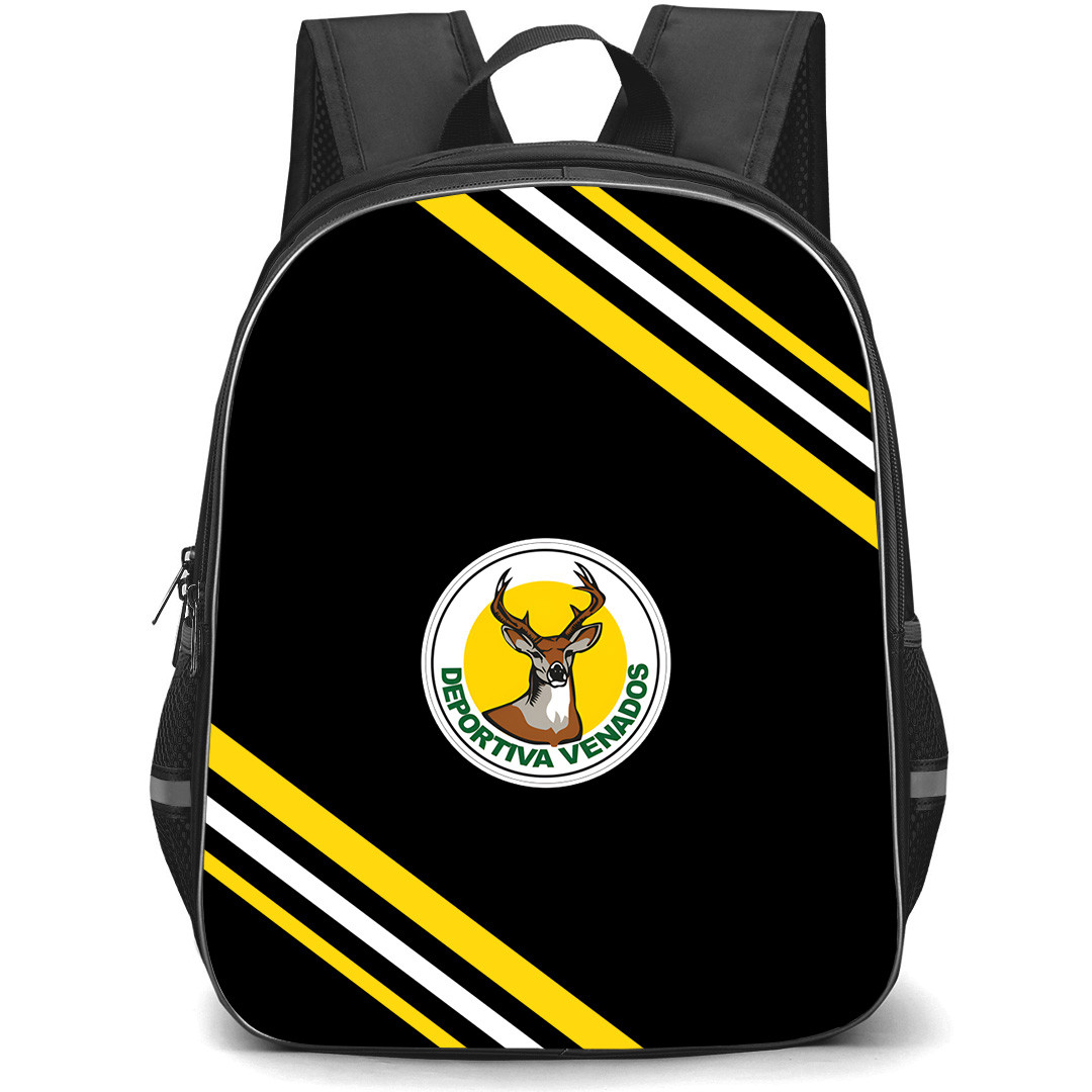 Deportiva Venados Backpack School Bag StudentPack - Deportiva Venados Large Logo With Stripe