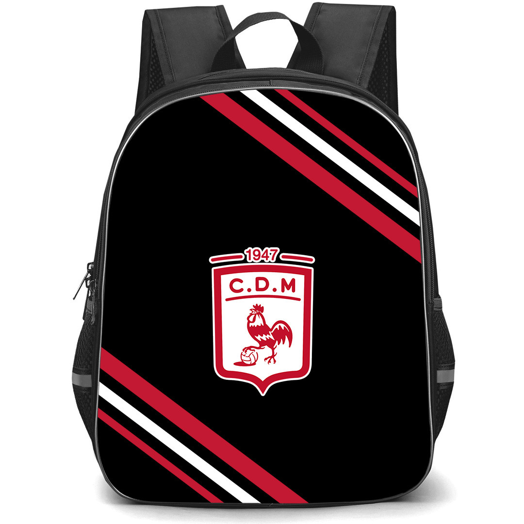 Club Deportivo Moron Backpack School Bag StudentPack - Club Deportivo Moron Large Logo With Stripe