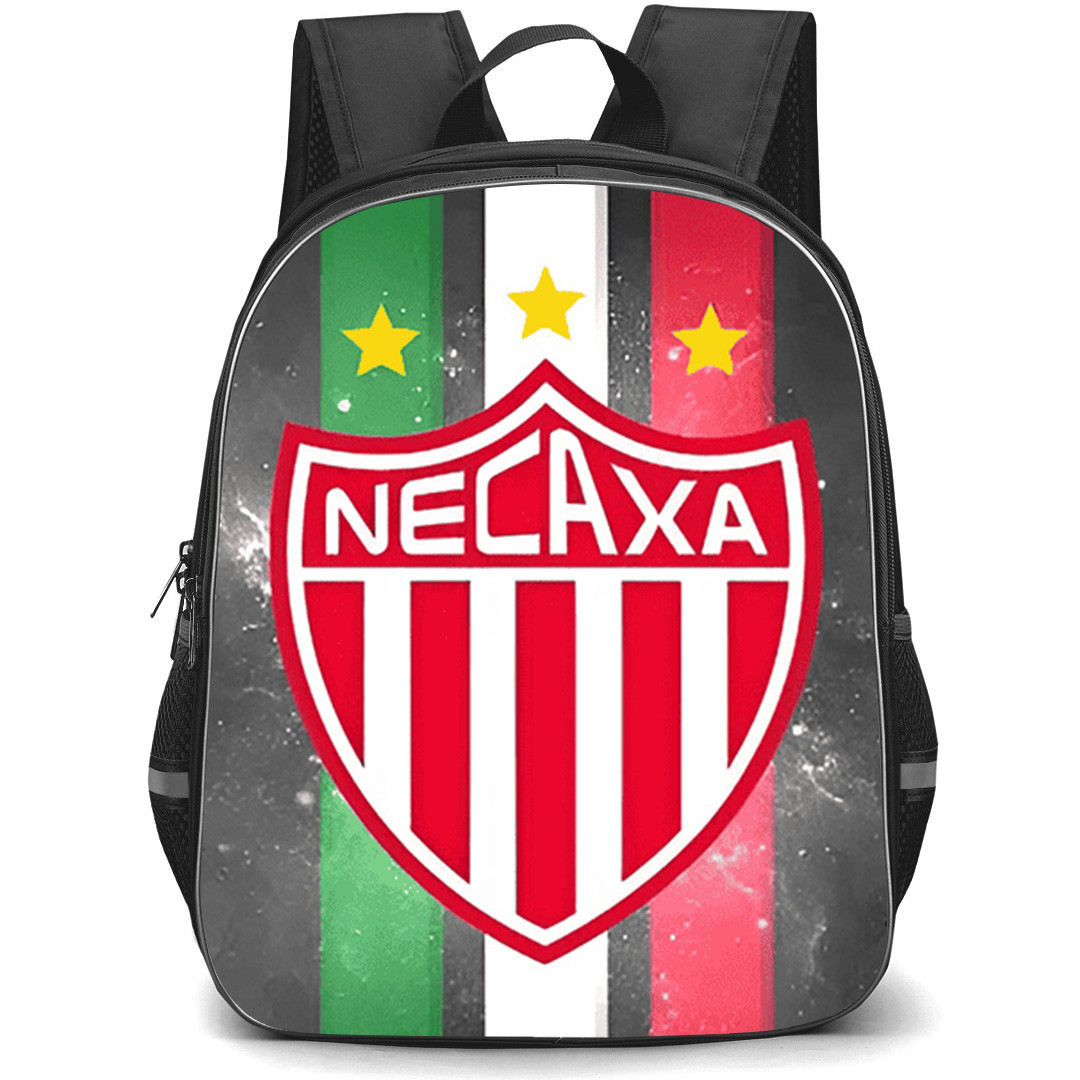 Impulsora del Deportivo Necaxa S.A. de C.V. Backpack School Bag StudentPack - Impulsora del Deportivo Necaxa S.A. de C.V. Logo with Tricolor Vertical Stripe