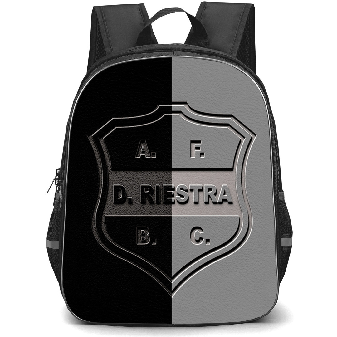 Deportivo Riestra Asociacion de Fomento Barrio Colon Backpack School Bag StudentPack - Deportivo Riestra Asociacion de Fomento Barrio Colon Logo with Dual Split Effect