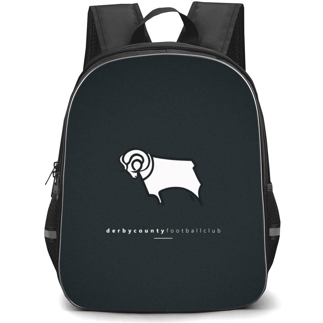 Derby County F.C. Backpack StudentPack - Derby County F.C. Logo On Dark Background