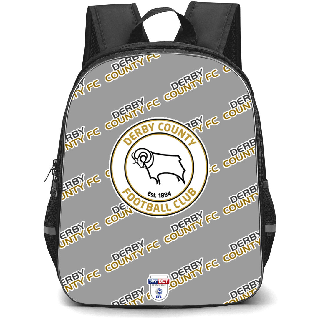 Derby County FC Backpack StudentPack - Derby Football Club Medley Monogram Wordmark