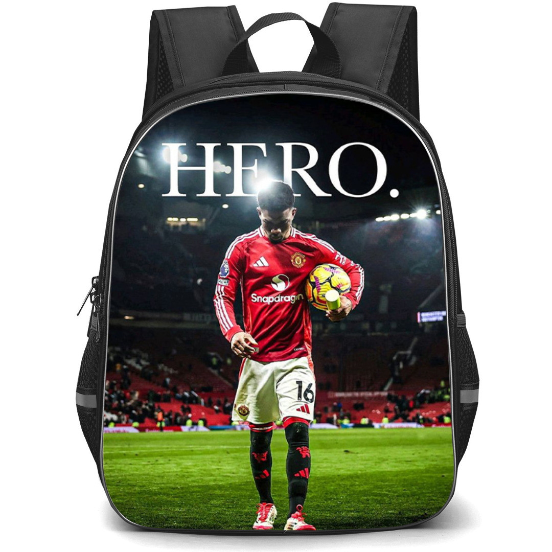 Amad Diallo Backpack StudentPack - Amad Diallo Hero Of Manchester United Poster