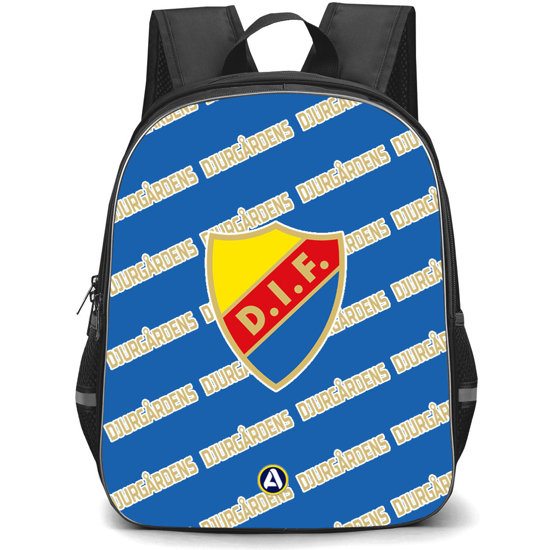 Djurgardens IF Backpack StudentPack - Djurgardens Football Club Medley Monogram Wordmark