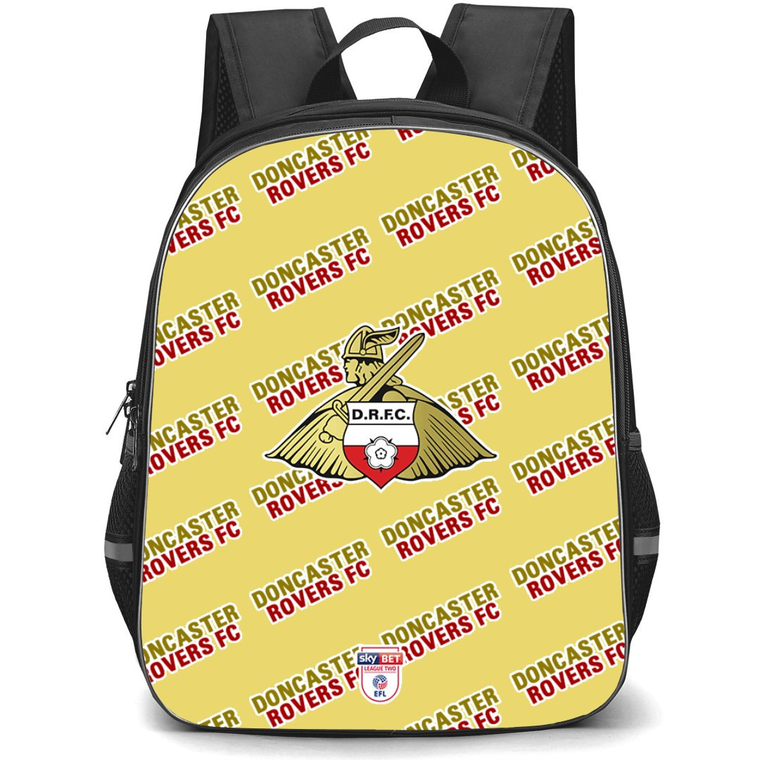 Doncaster Rovers FC Backpack StudentPack - Doncaster Football Club Medley Monogram Wordmark