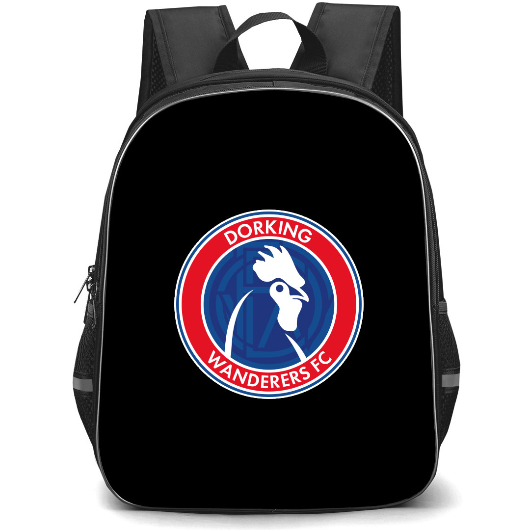 English Football Dorking Wanderers Backpack School Bag StudentPack - Large Logo