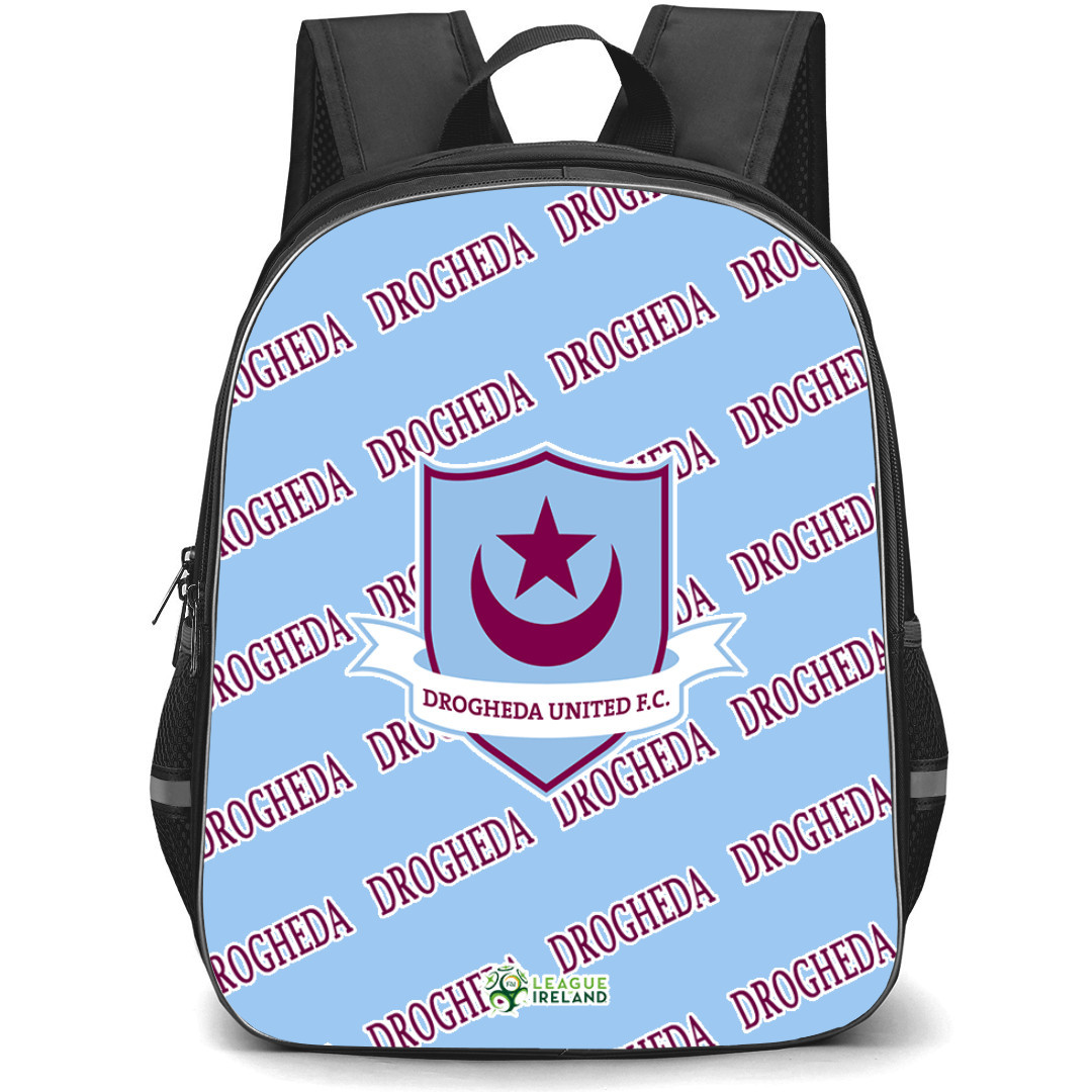 Drogheda United FC Backpack StudentPack - Drogheda Football Club Medley Monogram Wordmark