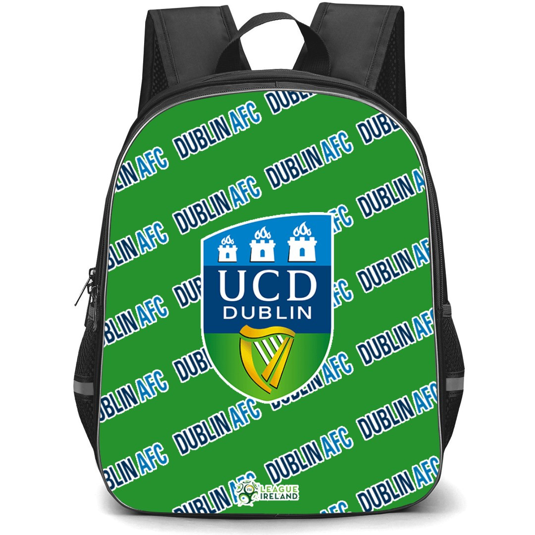University College Dublin AFC Backpack StudentPack - Dublin Football Club Medley Monogram Wordmark