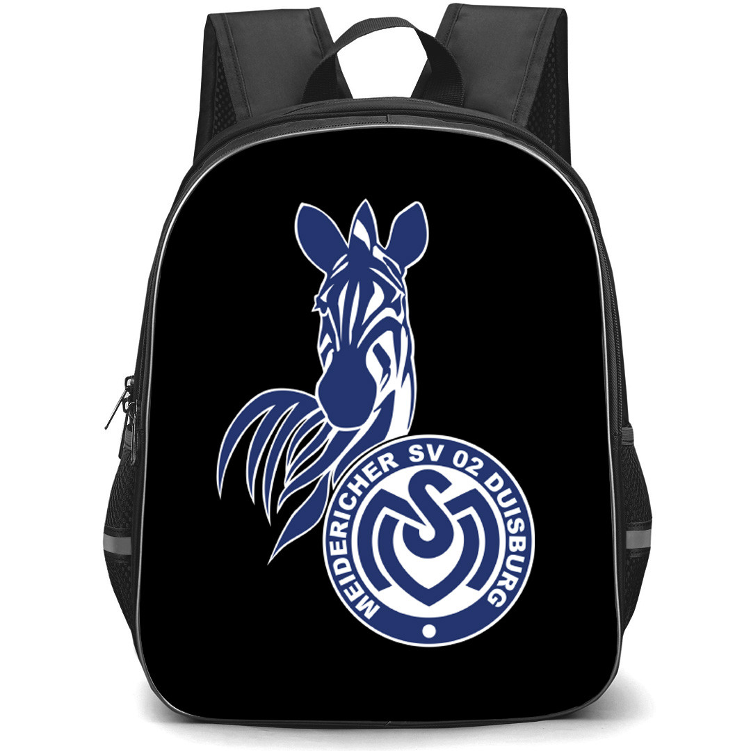 MSV Duisburg Backpack School Bag StudentPack - Large Logo Football Club