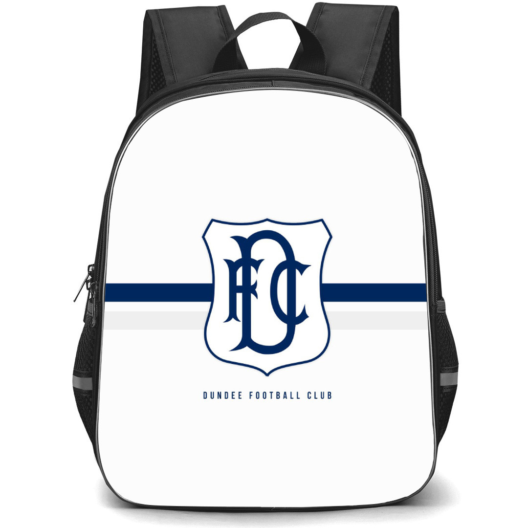 Dundee Backpack School Bag StudentPack - Logo In Blue And White Poster Football Club