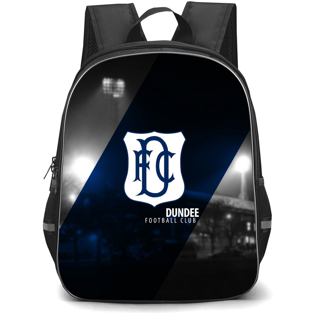 Dundee Backpack School Bag StudentPack - Logo In Grayscale Poster Football Club