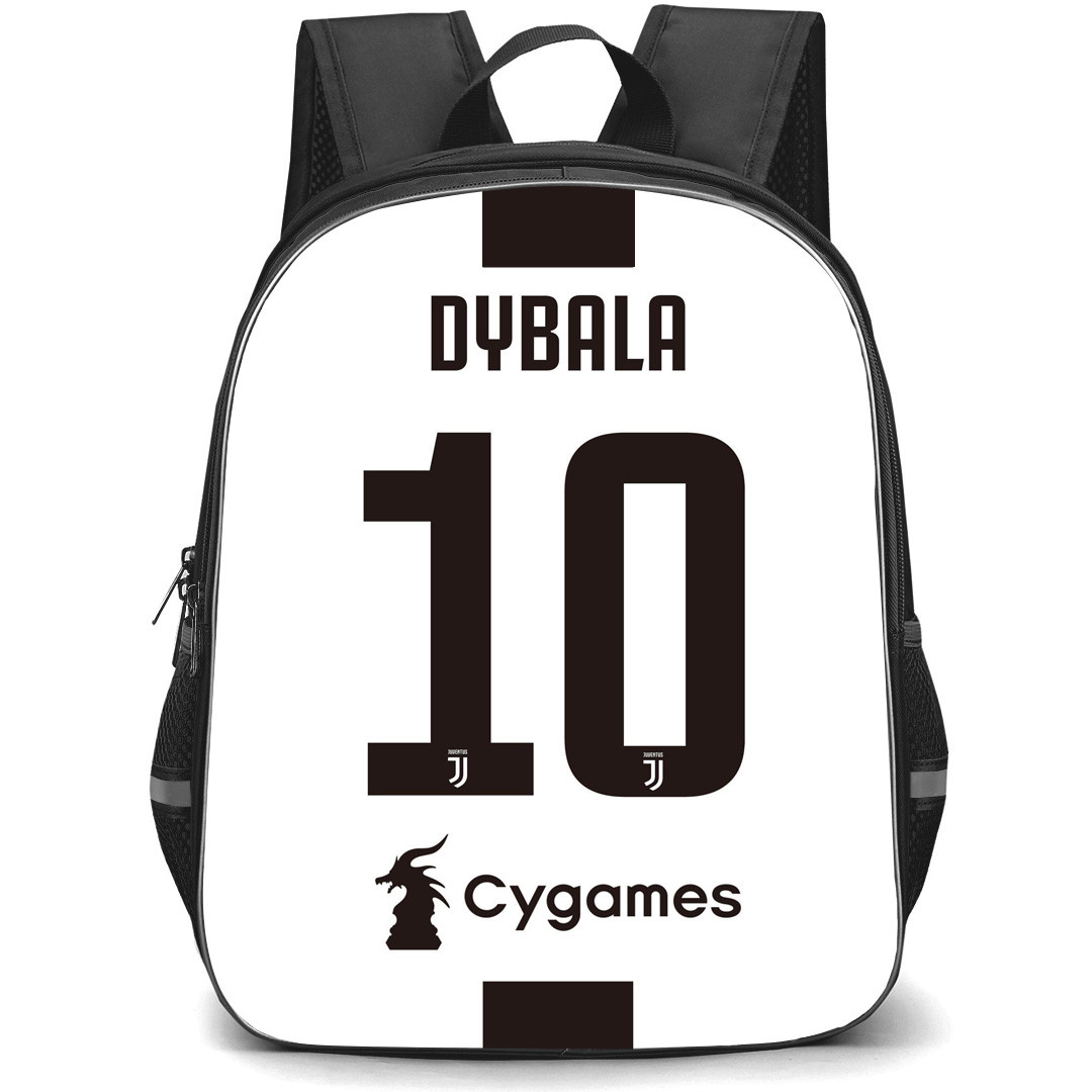 Paulo Dybala Backpack StudentPack - Paulo Dybala Juventus F.C. No. 10 Jersey
