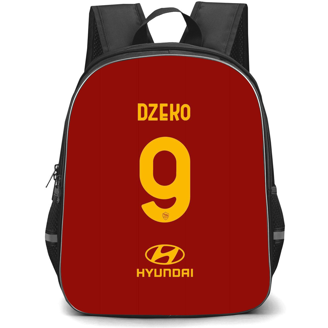 Edin Dzeko Backpack StudentPack - Edin Dzeko A.S. Roma No. 9 Jersey