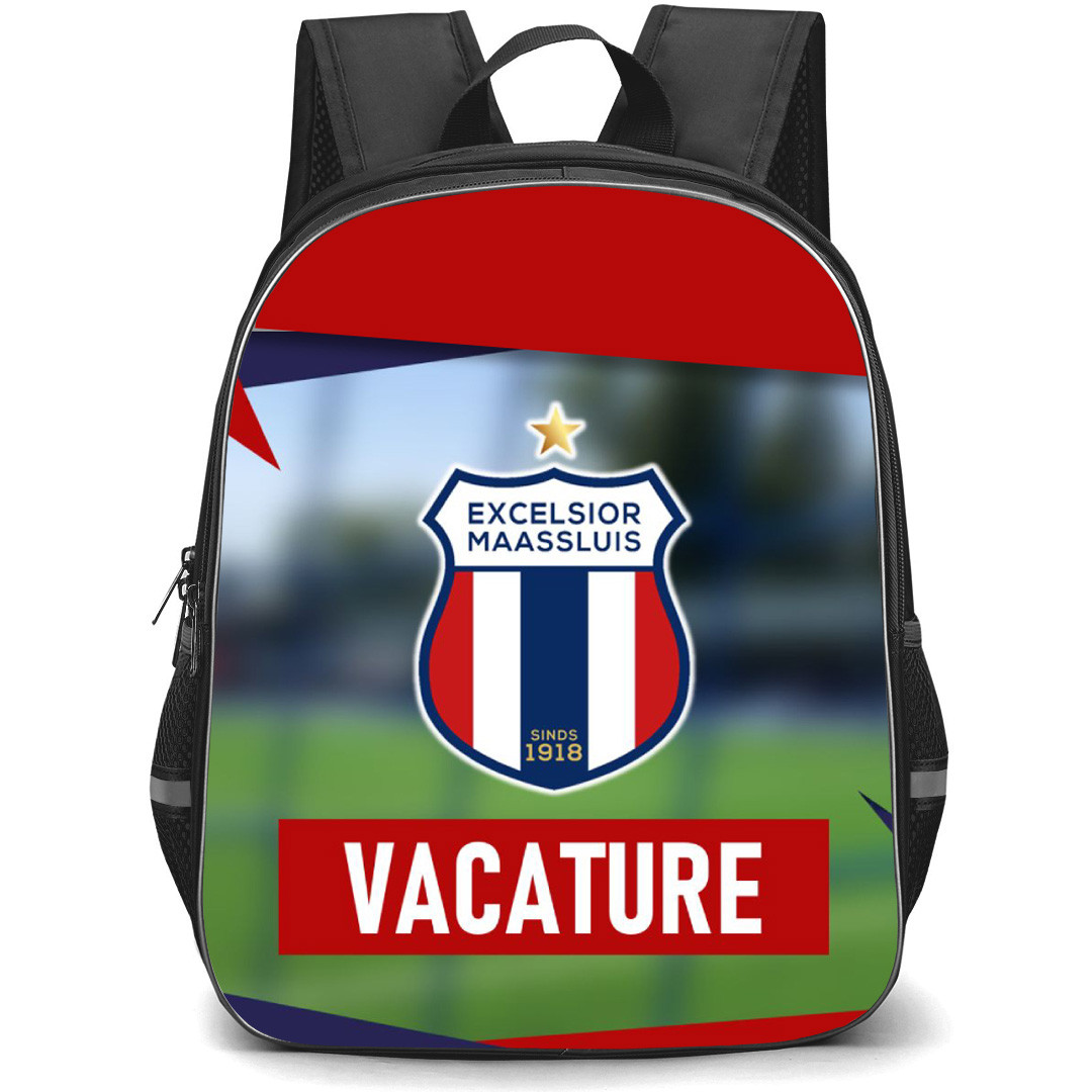 Excelsior Maassluis Backpack School Bag StudentPack - Logo Vacature Poster Football Club