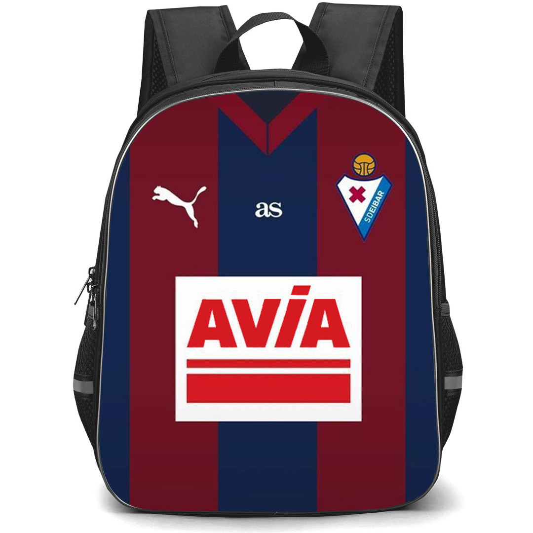Eibar SD Backpack School Bag StudentPack - Eibar SD Club Jersey Poster Football Club