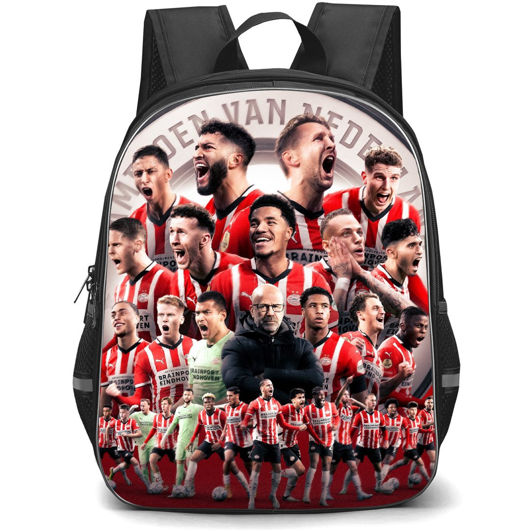 PSV Eindhoven Backpack StudentPack - PSV Eindhoven Group Collage