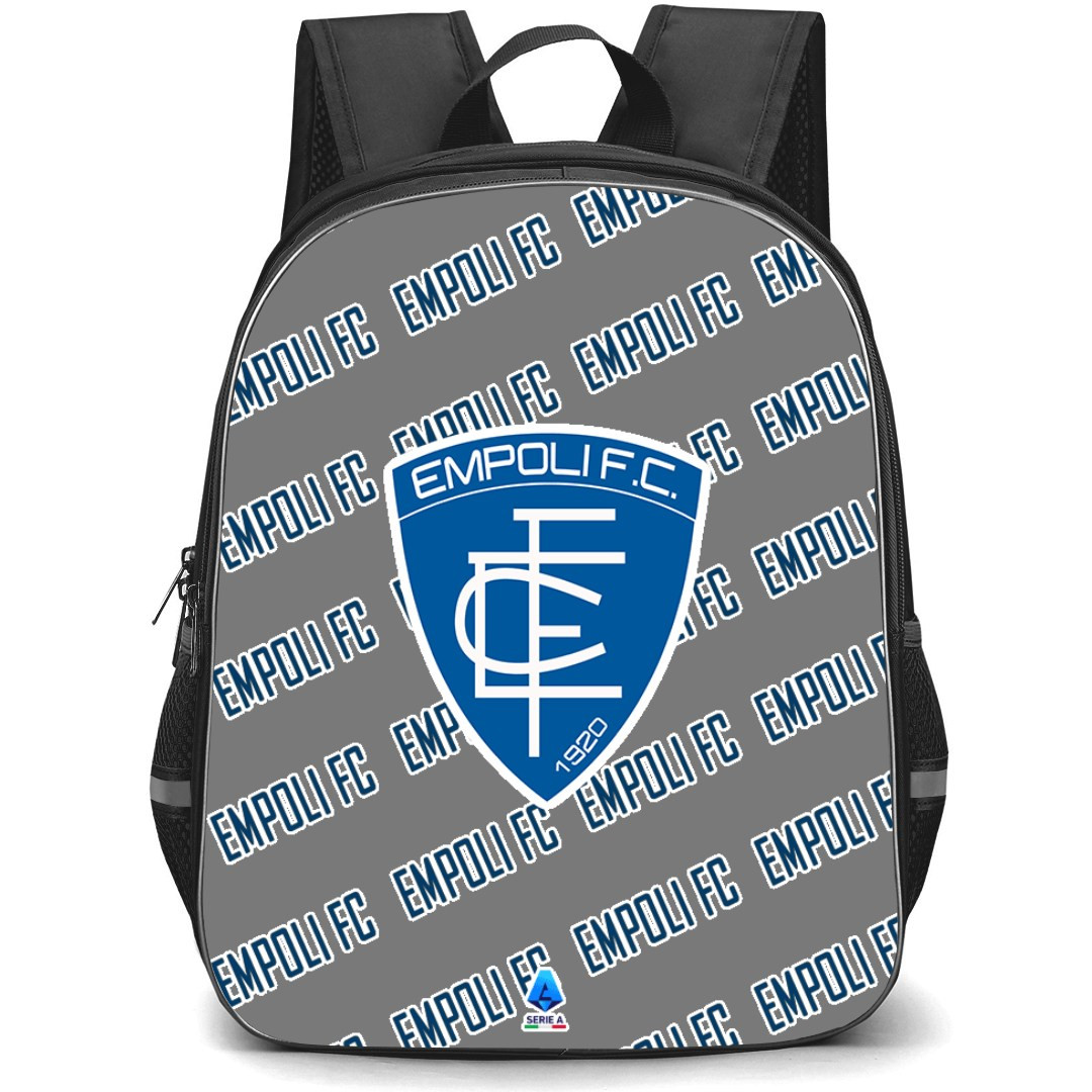 Empoli FC 1909 Football Club Backpack StudentPack - Empoli Football Club Medley Monogram Wordmark