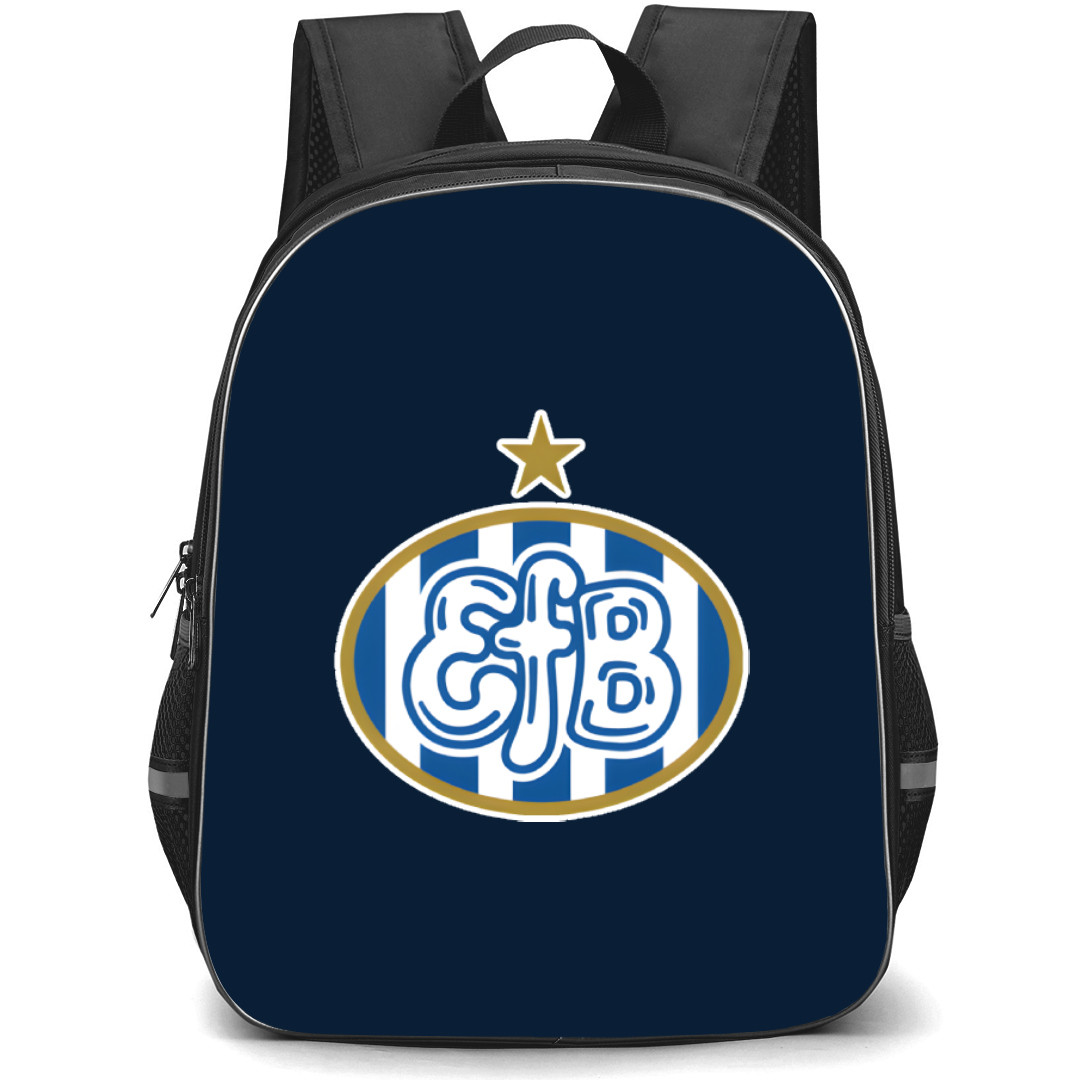 Esbjerg FB Football Club Backpack School Bag StudentPack - Large Logo