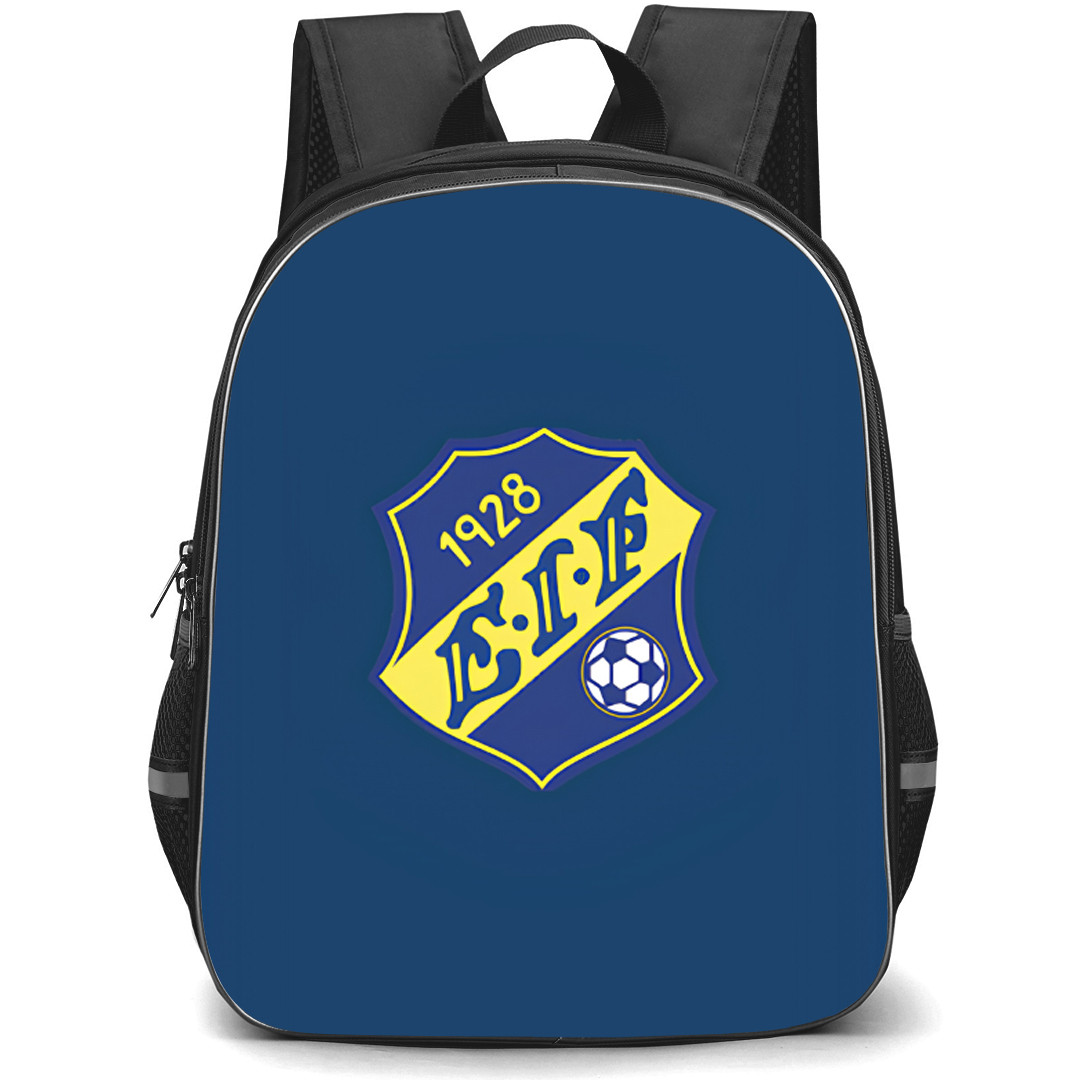 Eskilsminne IF Backpack School Bag StudentPack - Eskilsminne IF Logo On Navy Blue Background Football Club