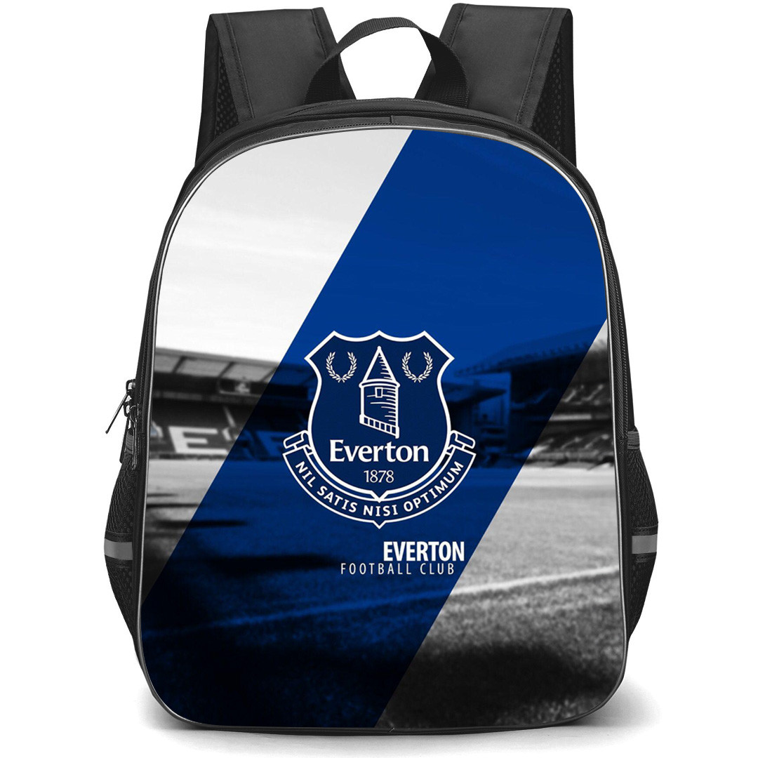 Everton F.C. Backpack StudentPack - Everton F.C. Logo Stripe Background
