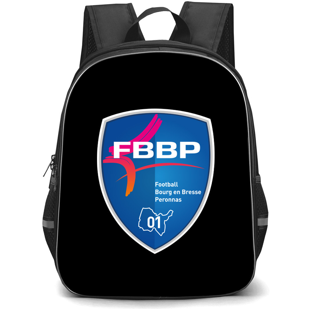 Football Bourg En Bresse Peronnas Backpack School Bag StudentPack - Large Logo Football Club
