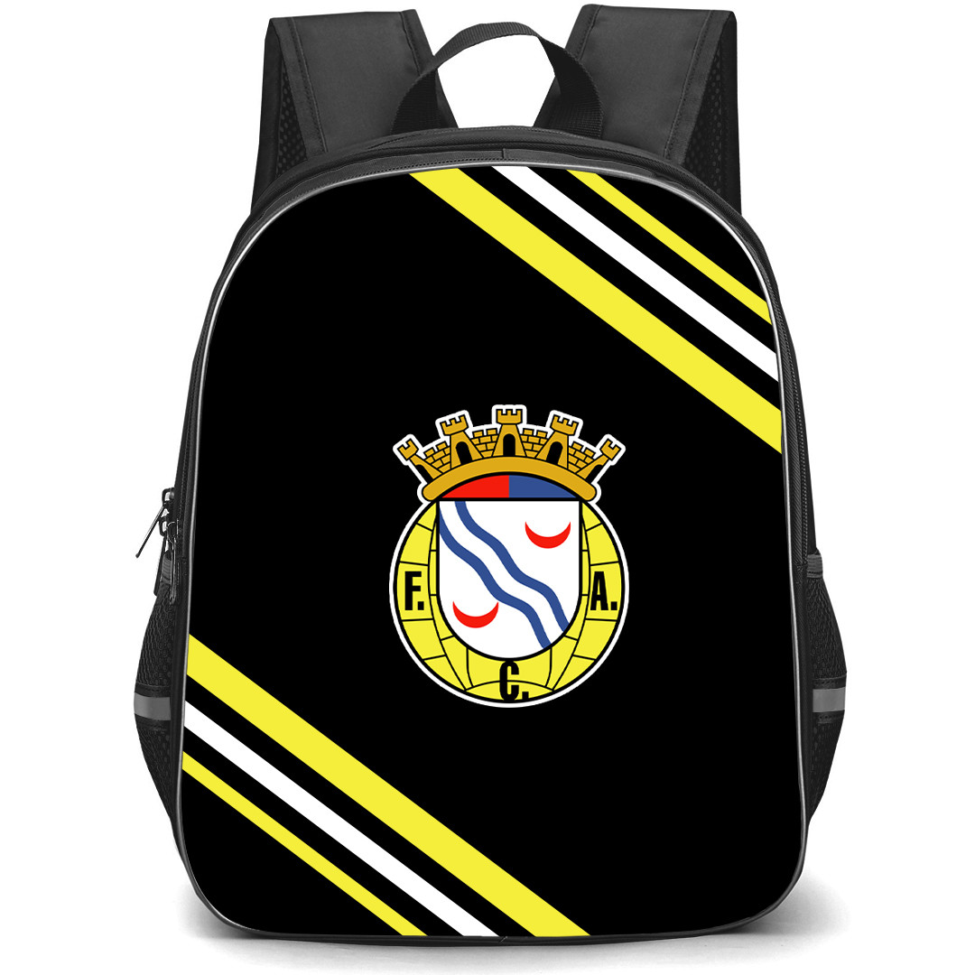 FC Alverca Backpack School Bag StudentPack - Large Logo With Stripe