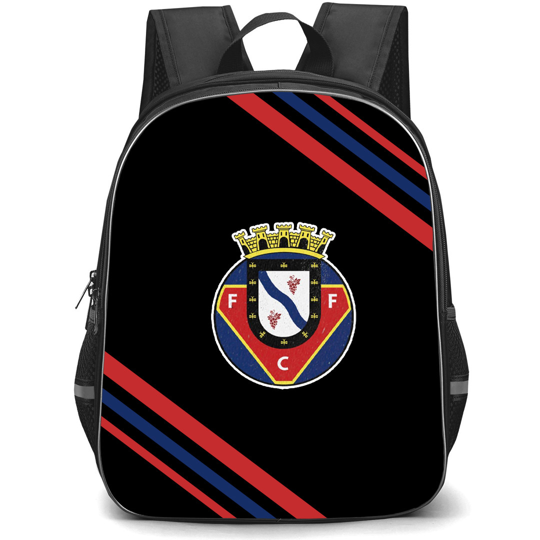 FC Felgueiras Backpack School Bag StudentPack - Large Logo With Stripe