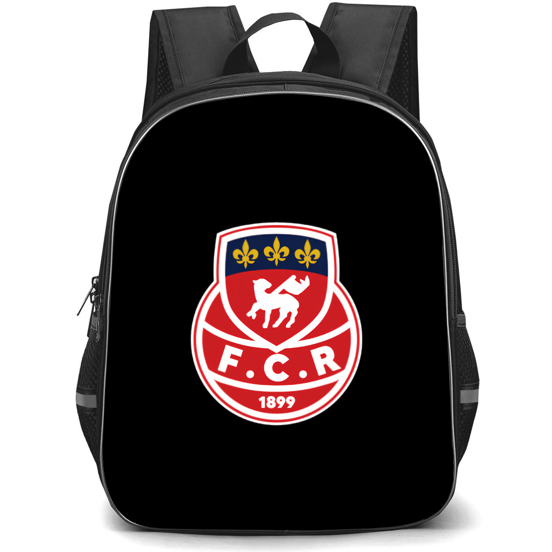 Football Club de Rouen Backpack School Bag StudentPack - Large Logo Football Club
