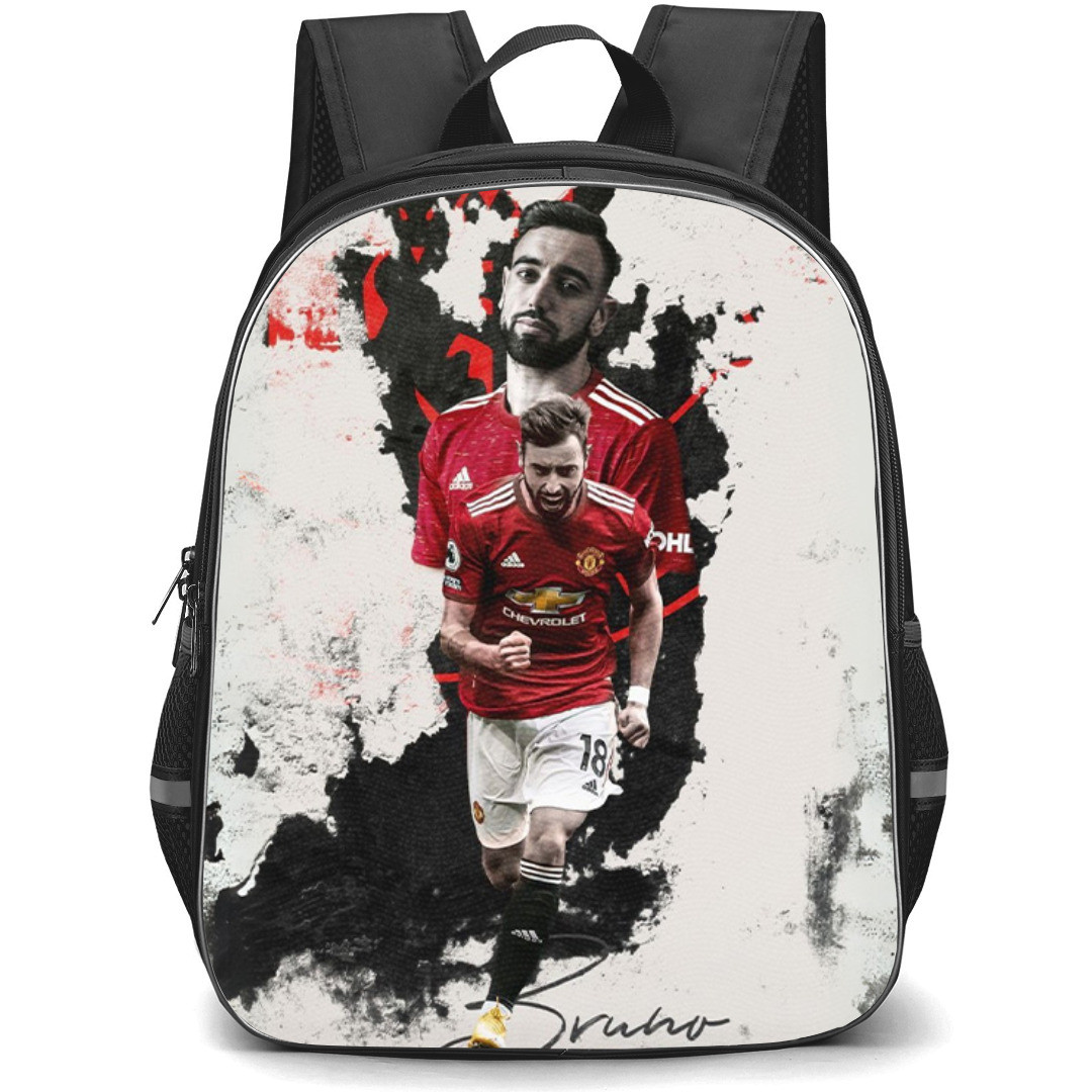 Bruno Fernandes Backpack StudentPack - Bruno Fernandes Football Player Poster