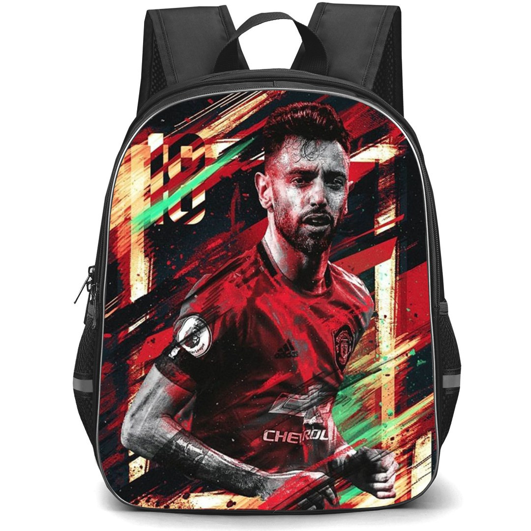Bruno Fernandes Backpack StudentPack - Bruno Fernandes Graphic Fan Art Poster