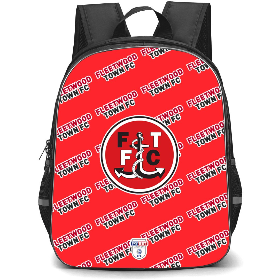 Fleetwood Town FC Backpack StudentPack - Fleetwood Football Club Medley Monogram Wordmark