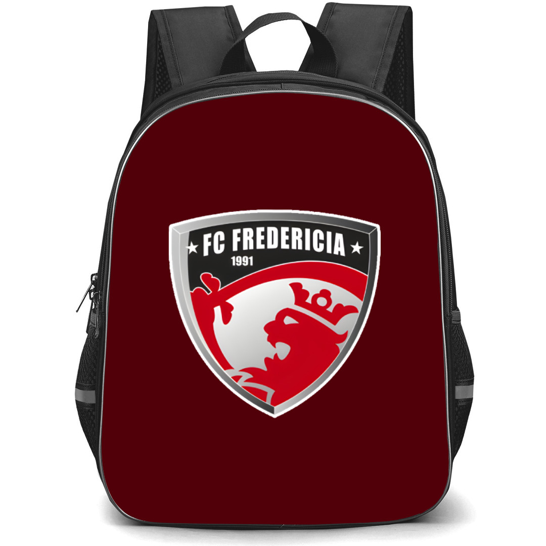 FC Fredericia Football Club Backpack School Bag StudentPack - Large Logo