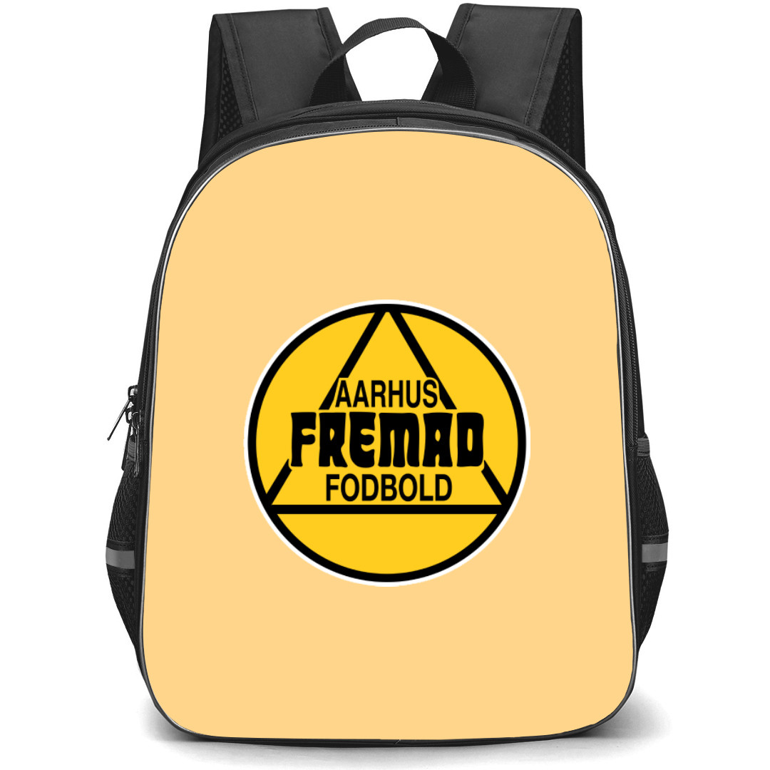 Aarhus Fremad Football Club Backpack School Bag StudentPack - Large Logo
