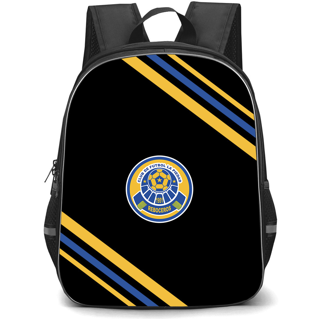 Club de Futbol La Piedad Backpack School Bag StudentPack - Club de Futbol La Piedad Large Logo With Stripe