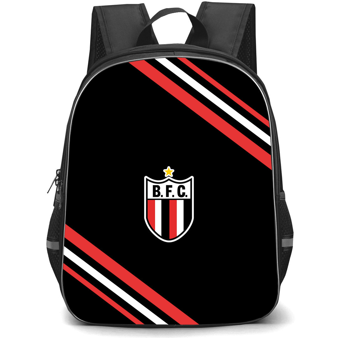 Botafogo Futebol Clube SP Backpack School Bag StudentPack - Botafogo Futebol Clube SP Large Logo With Stripe