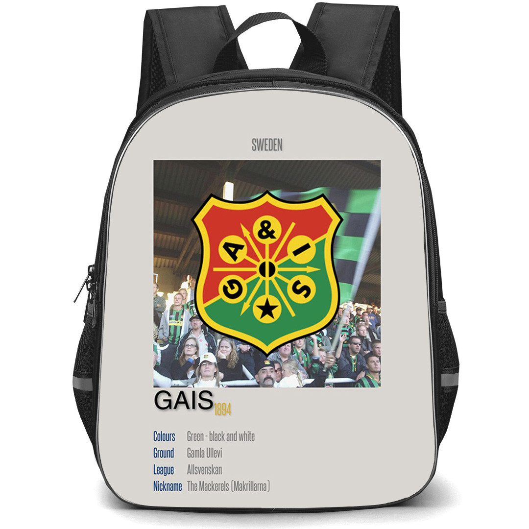 GAIS Backpack School Bag StudentPack - GAIS Club Information Poster Football Club