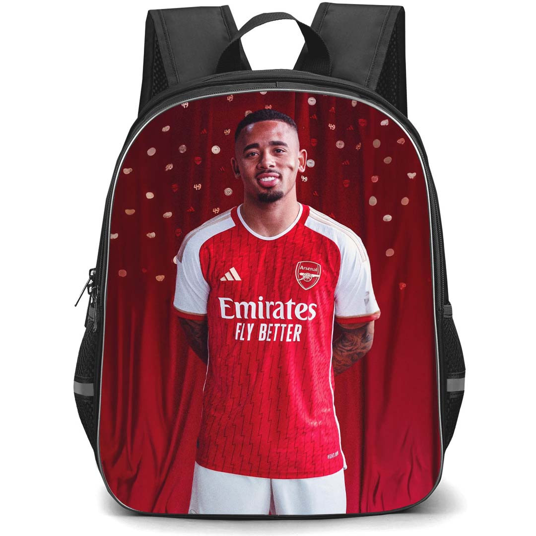 Gabriel Jesus Backpack StudentPack - Gabriel Jesus Arsenal F.C. Portrait Poster