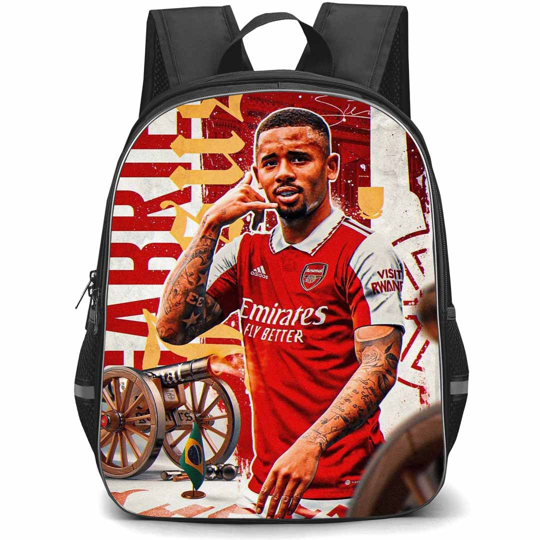 Gabriel Jesus Backpack StudentPack - Gabriel Jesus Arsenal F.C. Signature Posture Poster