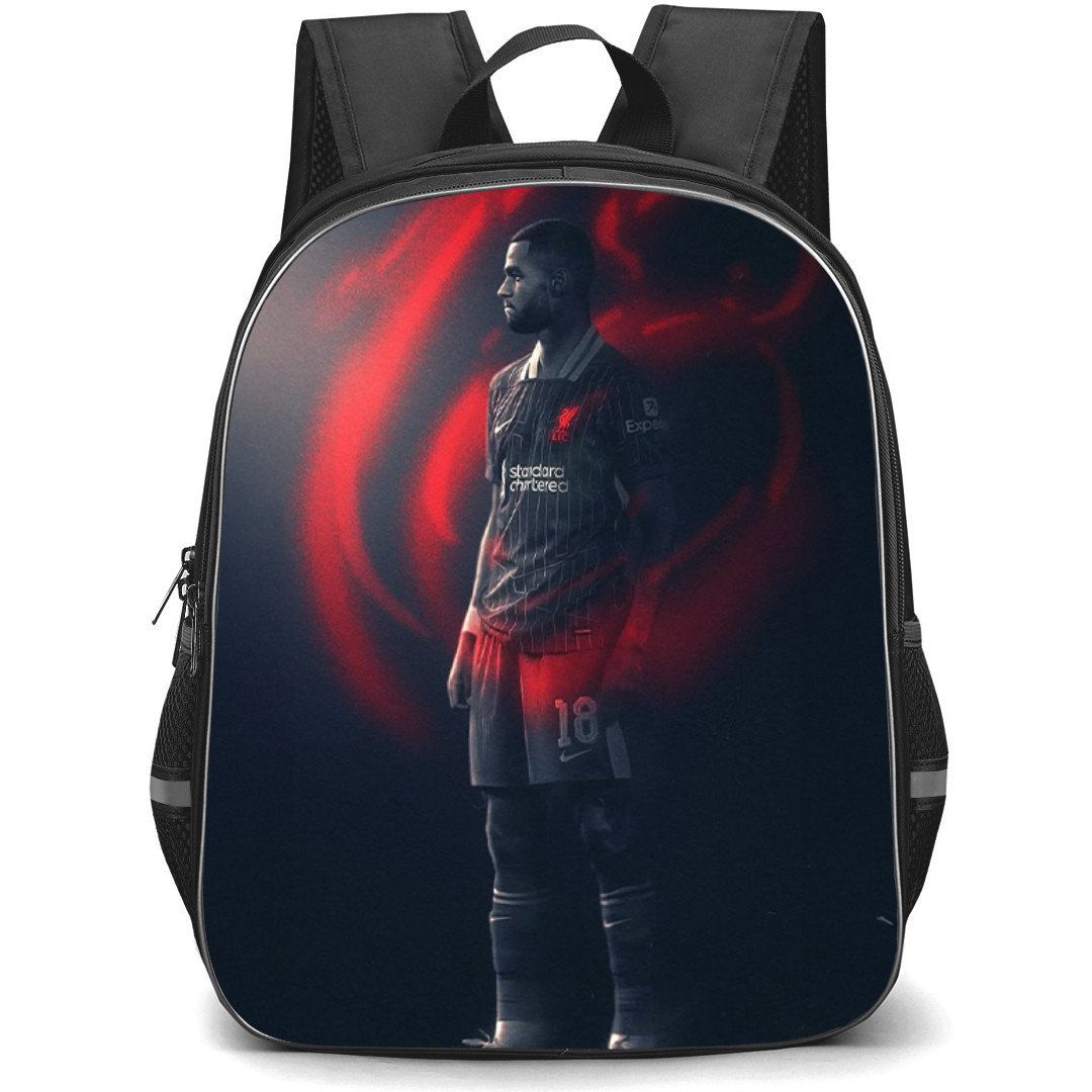 Cody Gakpo Backpack StudentPack - Cody Gakpo Standing Grayscale Digital Art Poster